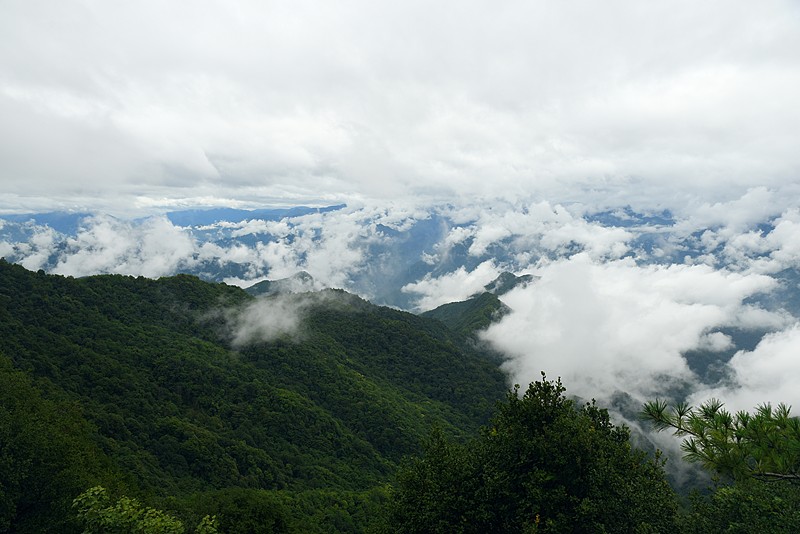 岚皋南宫山云海
